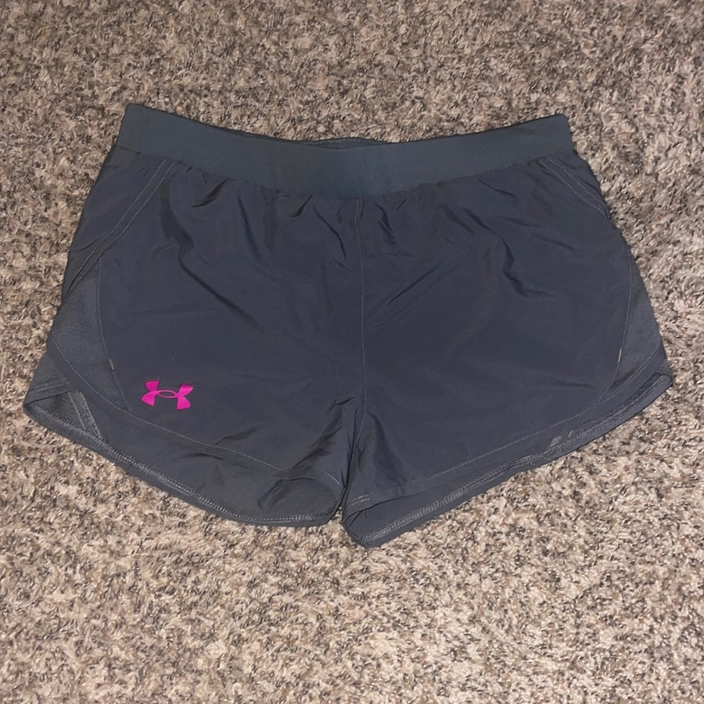 Girls Under Armor Running Shorts